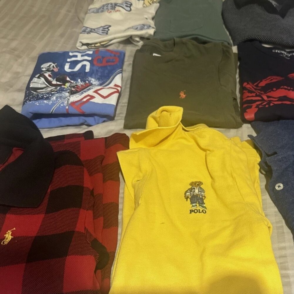 Polo Crewcuts Polarn Y Pret Boys clothing Lot 10 Piece Plus Some Extra Free Sz 8